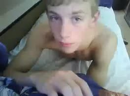 German boy wanks and cums